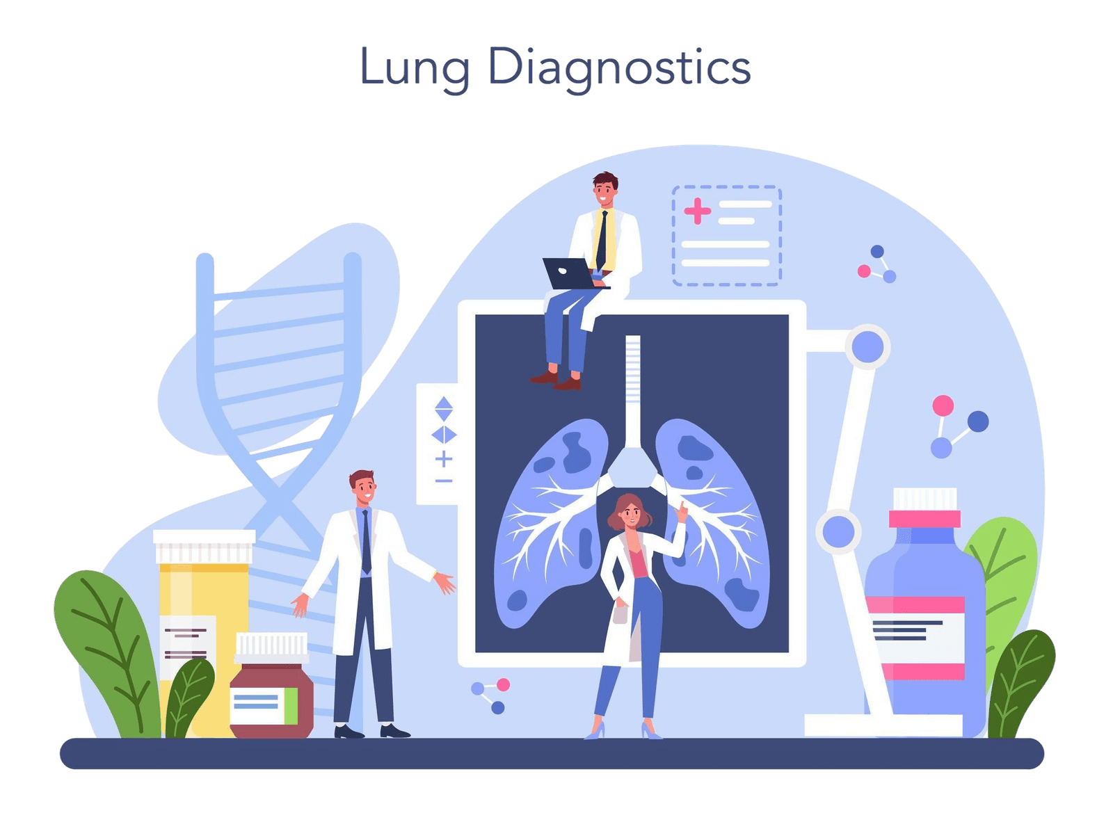 pulmonology Illustration