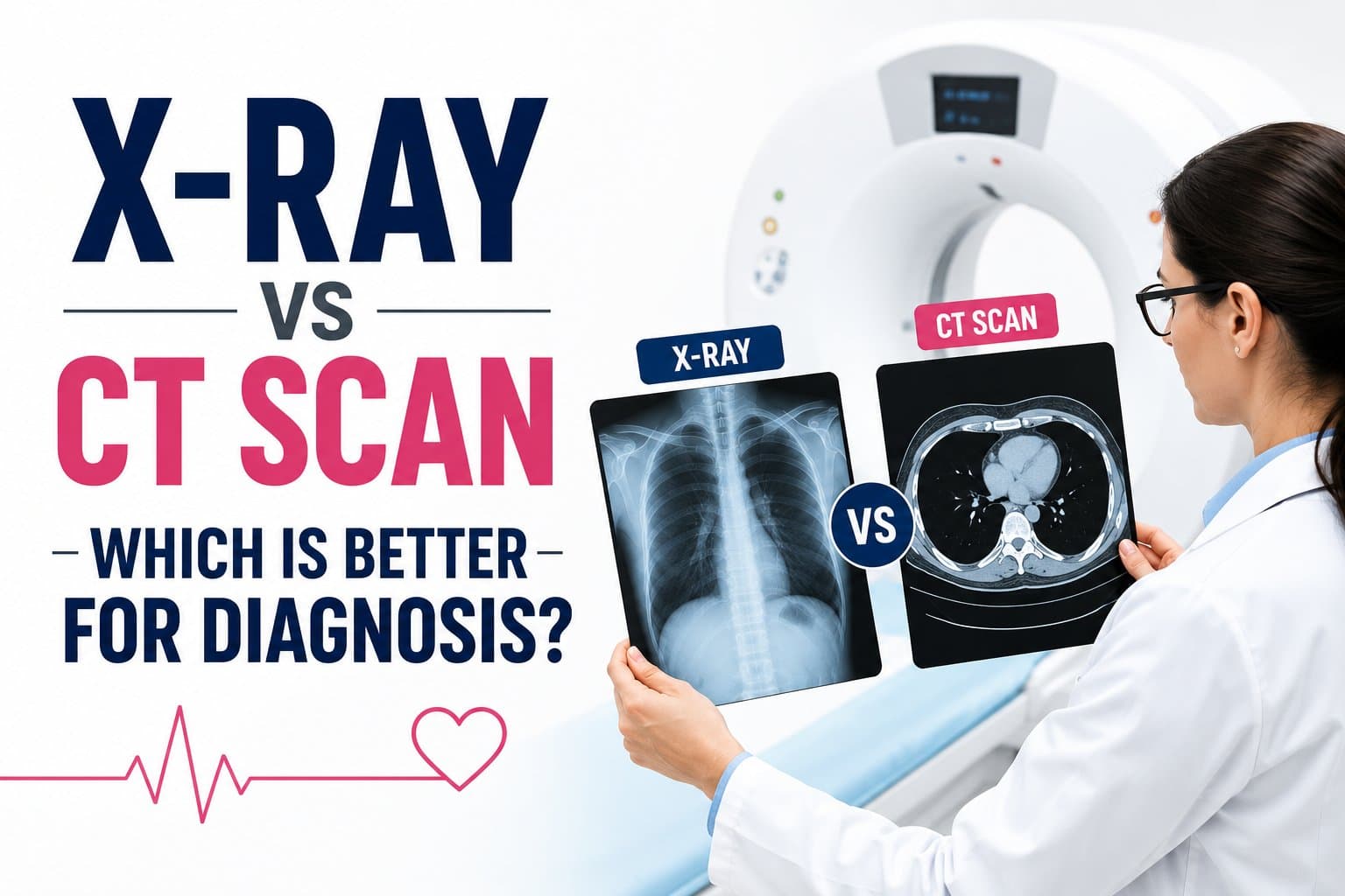 X-Ray vs CT Scan – Which is Better for Diagnosis?